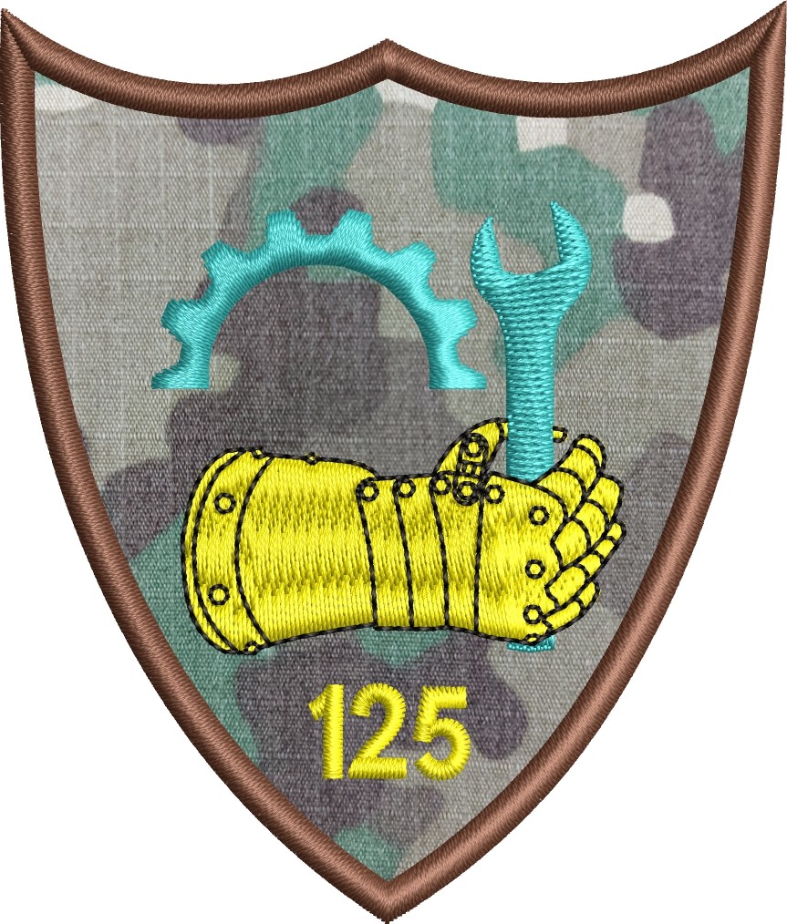 ECUSON / EMBLEMA SECTIA 125 MENTENANTA - COMBAT